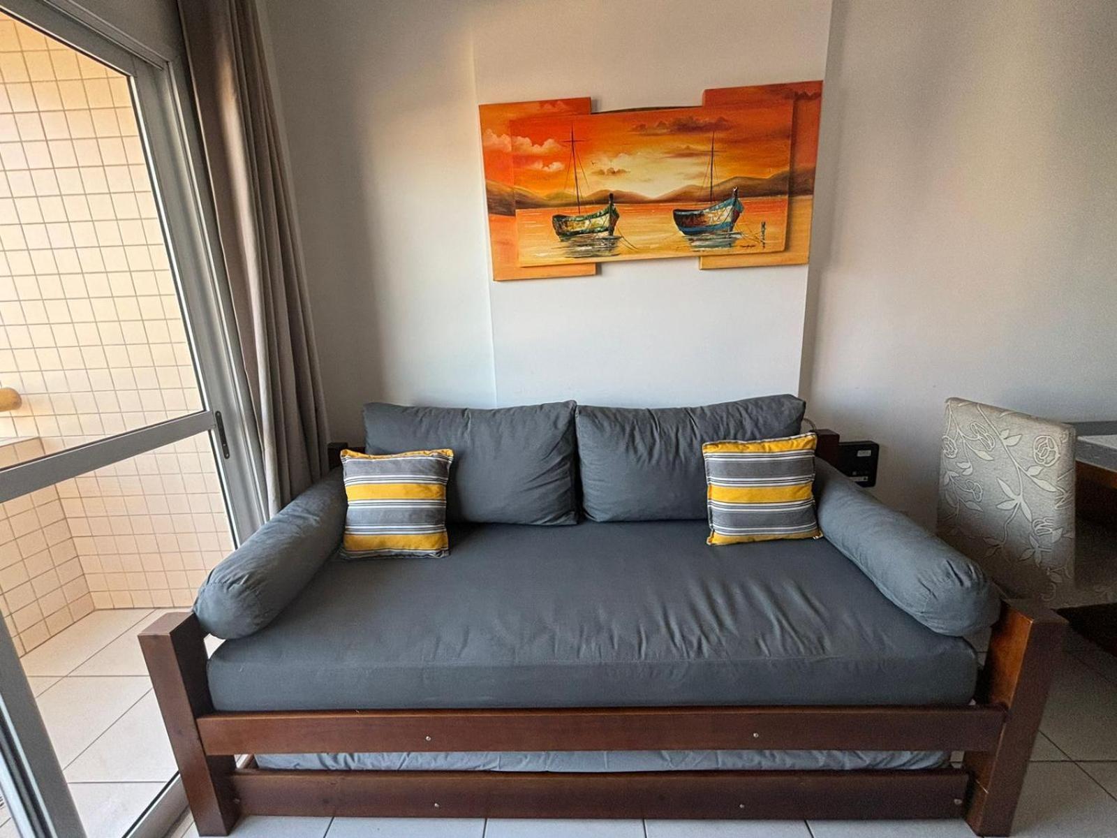 Appartement Lindo Apto 300M Praia Da Ocian E Centro - Vista Mar- Varanda Sacada - Wi-Fi 300 Mbps - Vaga De Garagem - Acomoda Ate 6 Pessoas à Praia Grande  Extérieur photo