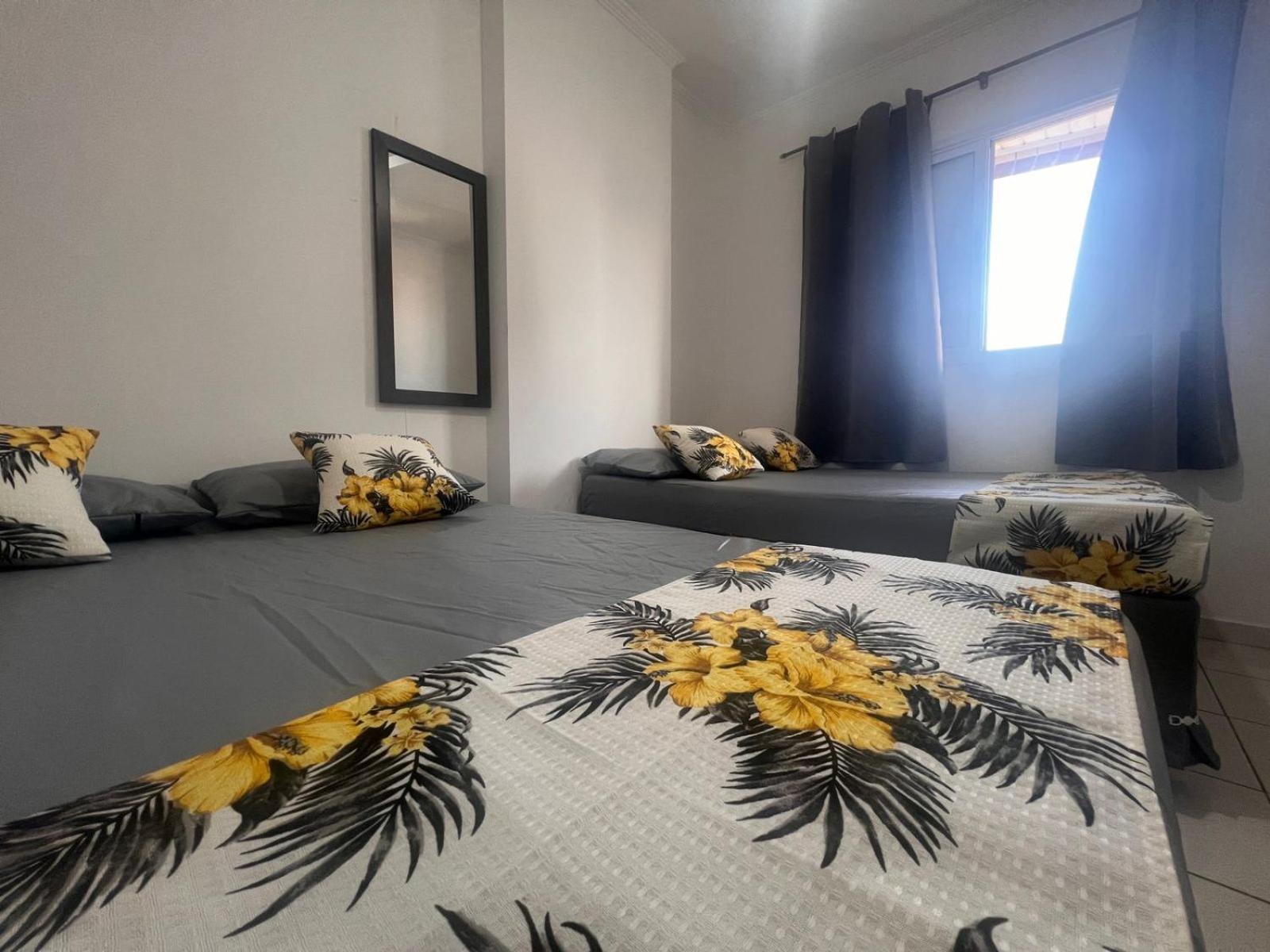 Appartement Lindo Apto 300M Praia Da Ocian E Centro - Vista Mar- Varanda Sacada - Wi-Fi 300 Mbps - Vaga De Garagem - Acomoda Ate 6 Pessoas à Praia Grande  Extérieur photo