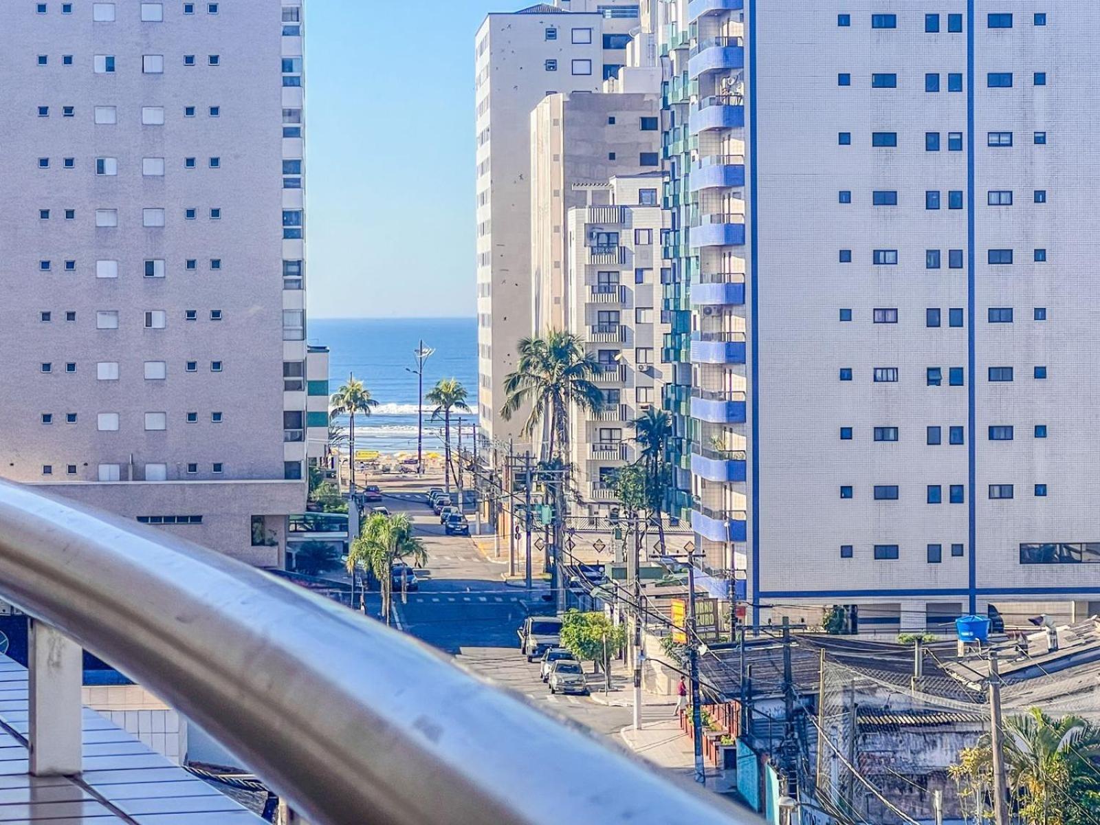 Appartement Lindo Apto 300M Praia Da Ocian E Centro - Vista Mar- Varanda Sacada - Wi-Fi 300 Mbps - Vaga De Garagem - Acomoda Ate 6 Pessoas à Praia Grande  Extérieur photo
